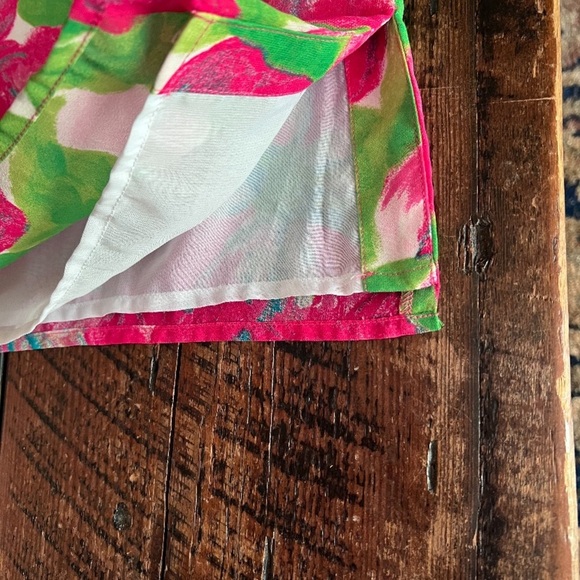 Lilly Pulitzer pink floral tunic top size 4 - Picture 6 of 11